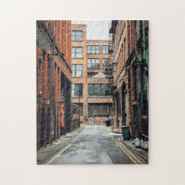 Back Alley Big City Image Scenic Puzzles Complex