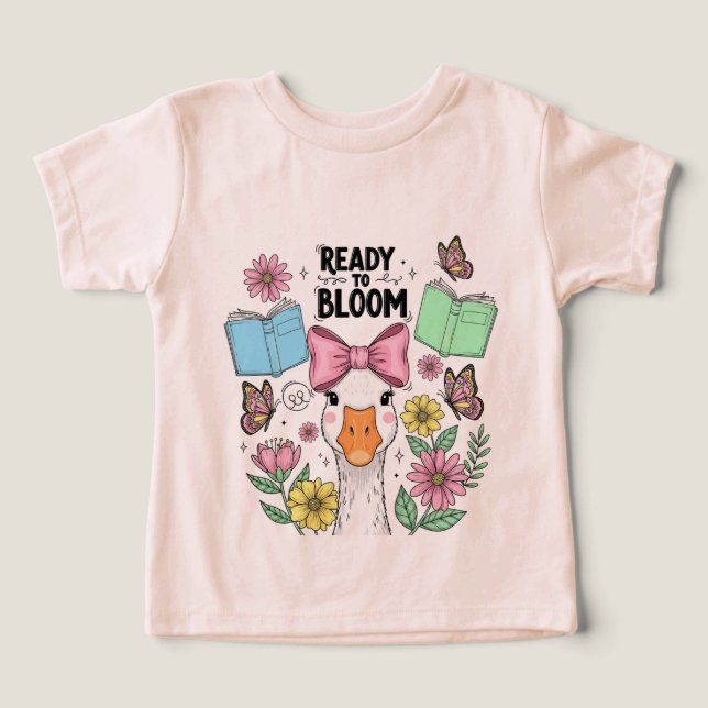 Back to School Kids T-shirt - Cute First Day (Diseño delantero )