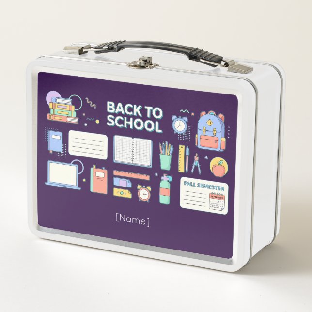 Back to School Supplies / Regreso Útiles Escolares (Anverso)
