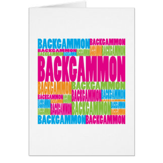 Backgammon colorido