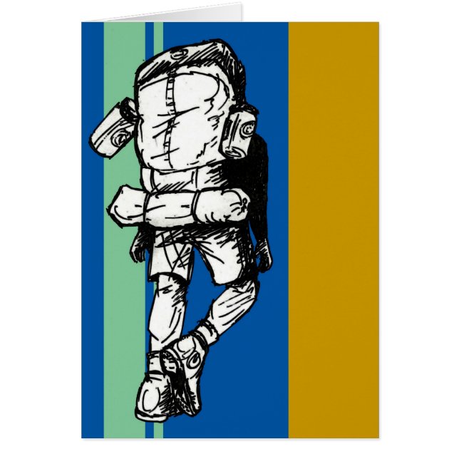 Backpacker (individuo) - azulverde (Frente)