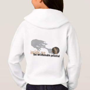 backprint de la SUDADERA CON CAPUCHA de los chicas