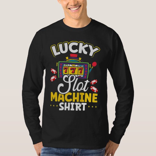 Backprint Lucky Slot Machine Tank Top (Anverso)