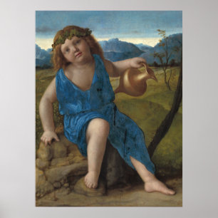 Baco Infante - Giovanni Bellini Póster de Arte Fin