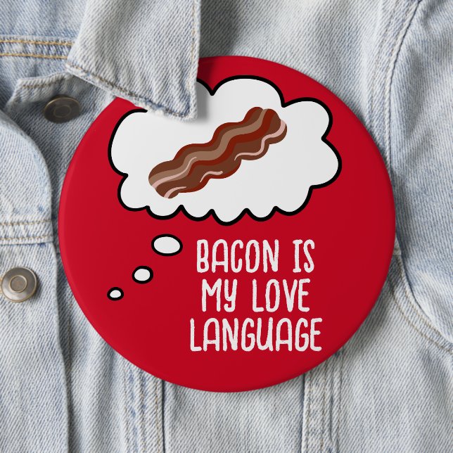 Bacon es mi botón gracioso de la lengua de amor (In situ)