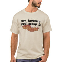 Bacon es mi camiseta favorita del grupo de comida