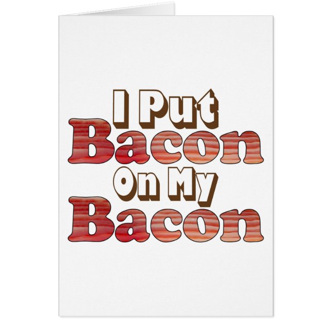 Bacon on Bacon (Frente)
