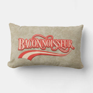 Baconnoisseur (amante del tocino) almohada lumbar