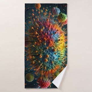 bacterias bajo microscopio