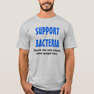 BACTERIAS de la AYUDA - la camiseta de los hombres