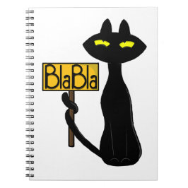 Bad Boogie -El Gato- "BlaBla" cuaderno divertido c