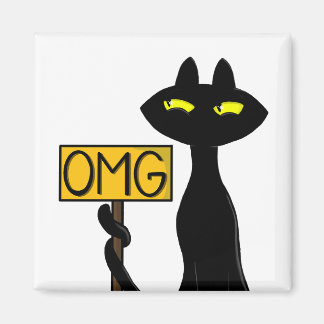 Bad Boogie -El Gato- "OMG" imanes divertidos