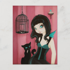 Bad Kitty - Postal de hadas