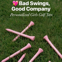Bad Swings, Good Company Personalized Girls