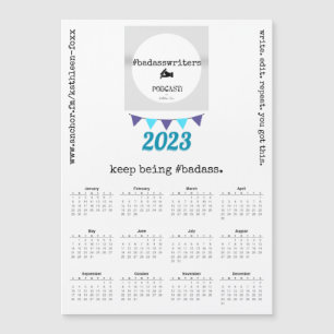 #badass calendario magnético 2023