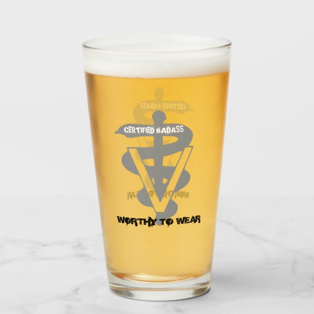 Badass Certificada Veterinaria - Vale La Pena Usar (Anverso (lleno))