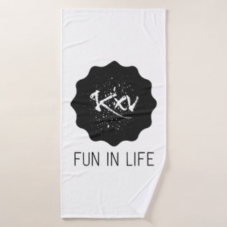 Badehandtuch Fun in Life