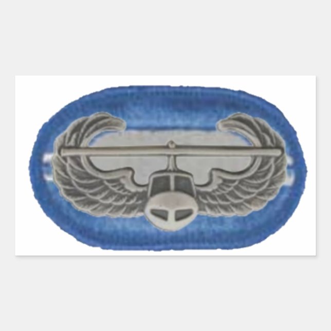 BADGE DE ATAQUE AÉREO EN PEGATINAS DE OVAL 2/502º (Anverso)