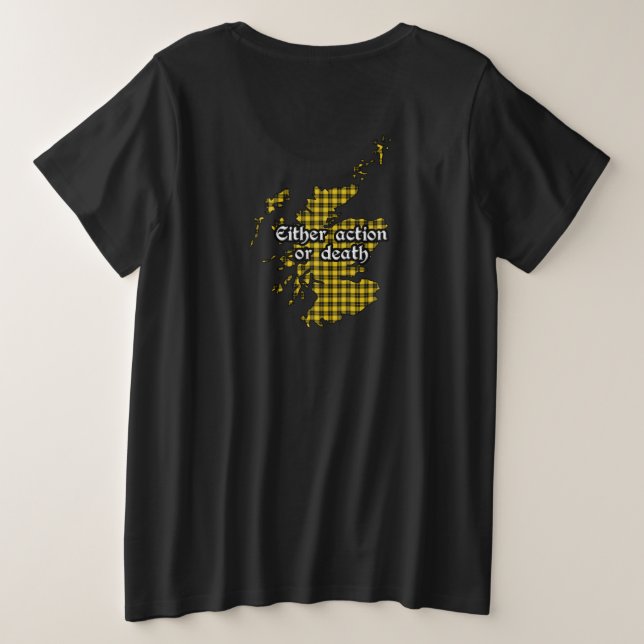 Badge de barclay y mujeres de Tartán (Reverso del diseño)