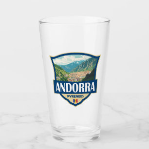 Badge retro del Ilustracion de Andorra