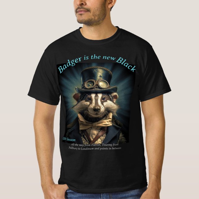 Badger es la nueva camiseta negra (Anverso)