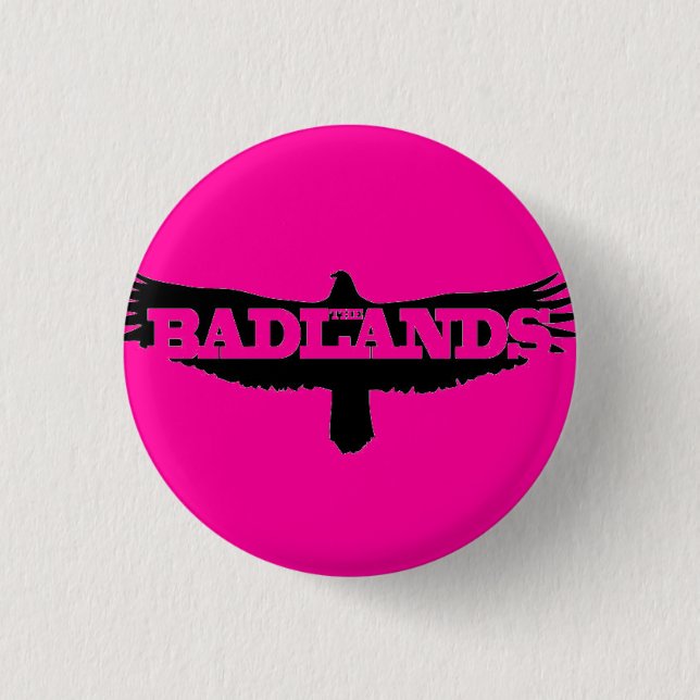 Badlands 1" botón (Anverso)