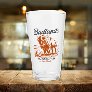 Badlands National Park Retro Bison Souvenir