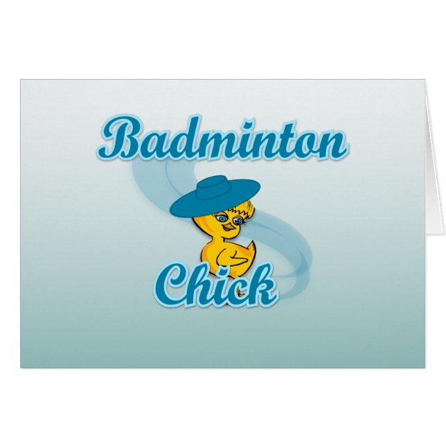 Badminton Chick #3 (Anverso (Horizontal))