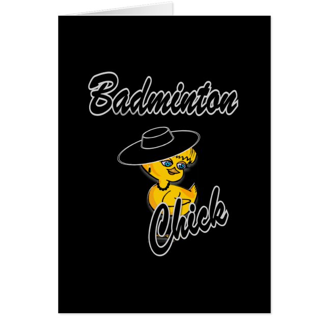 Badminton Chick #4 (Frente)