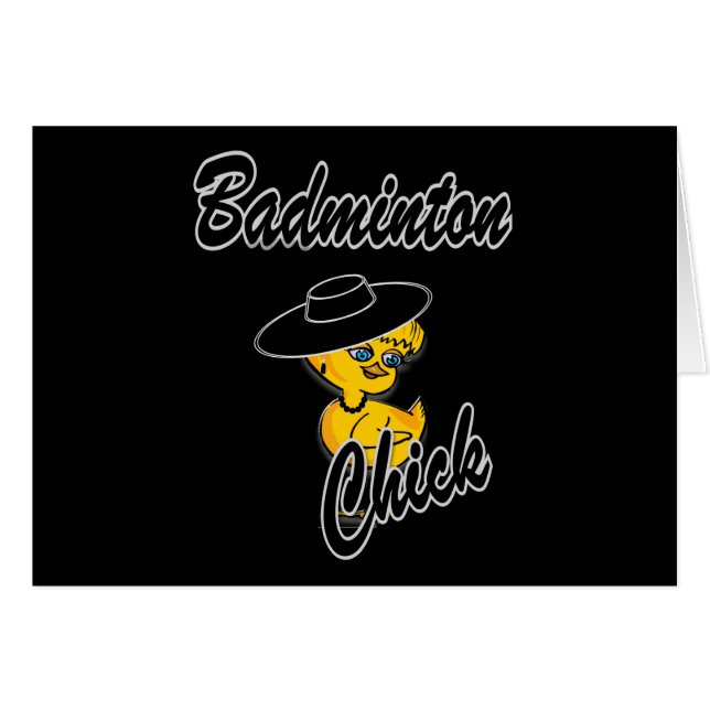 Badminton Chick #4 (Anverso (Horizontal))