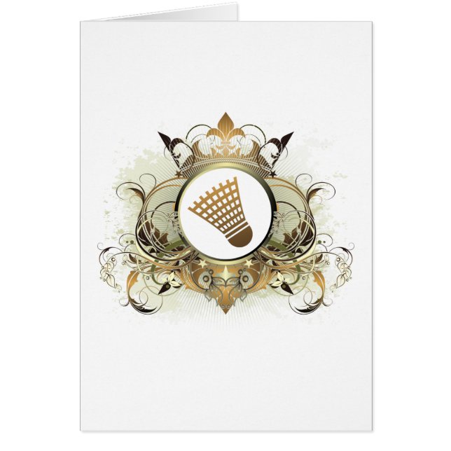 Bádminton elegante (Frente)