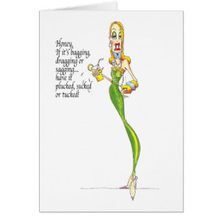 Baggin', Saggin o tarjeta de Draggin