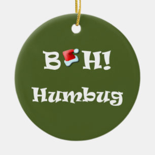 ¡Bah! Decoración del navidad del embaucamiento