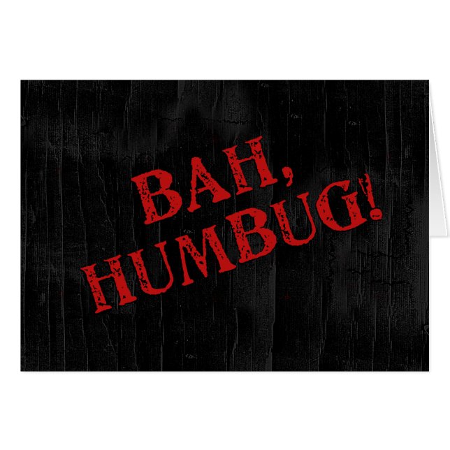 Bah Humbug (Anverso (Horizontal))