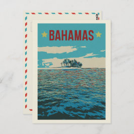 Bahamas Carribia, paisaje típico postal
