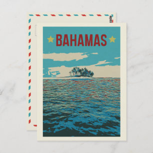 Bahamas Carribia, paisaje típico postal