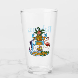Bahamas con escudo de armas (paraíso caribeño)