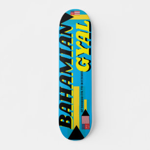 BAHAMIAN GYAL JMT 7 3/4" cubierta para skateboard