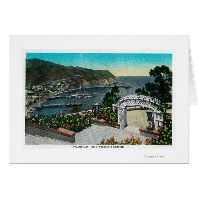 Bahía Avalon de Wrigley's Gardens (Anverso (Horizontal))