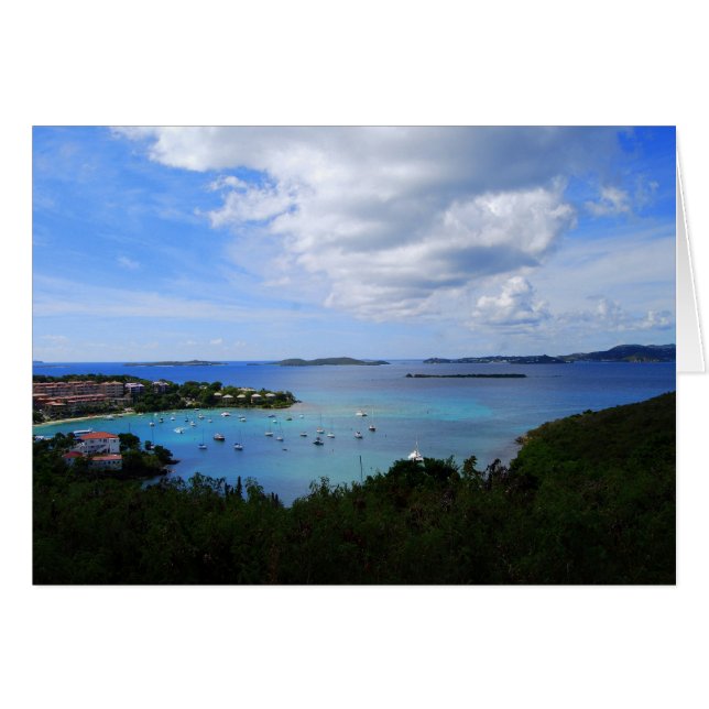 Bahía Cruz, St. John, Islas Vírgenes Estadounidens (Anverso (Horizontal))