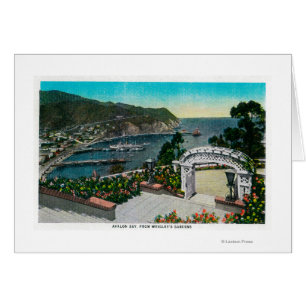 Bahía de Avalon de los jardines de Wrigley's
