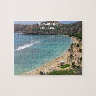 Bahía de Hanauma en rompecabezas de Oahu, Hawaii