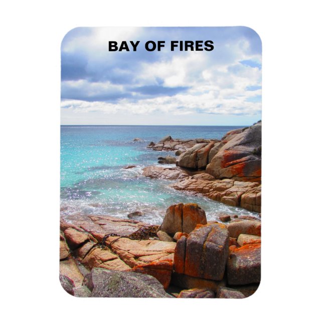 Bahía de incendios, Tasmania, imán de Australia (Vertical)