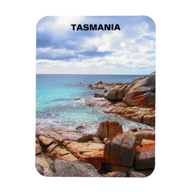 Bahía de incendios, Tasmania, imán de Australia (Vertical)