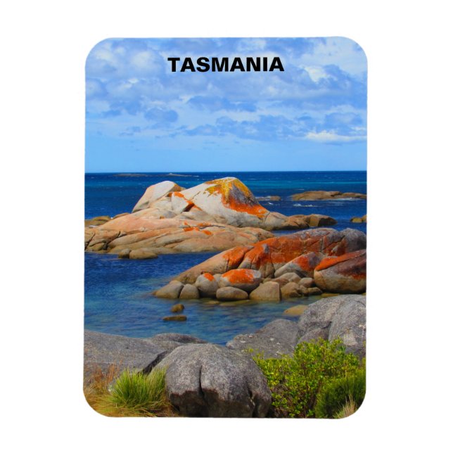 Bahía de incendios, Tasmania, imán de Australia (Vertical)