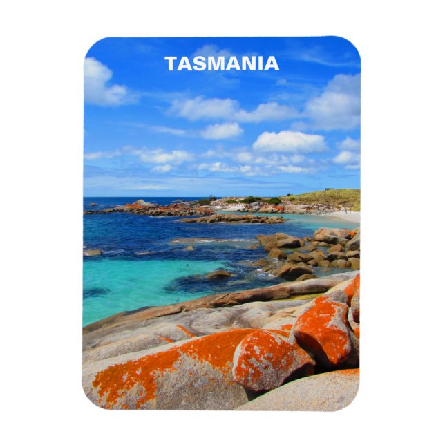 Bahía de incendios, Tasmania, imán de Australia (Vertical)