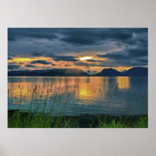 Bahía de Kechemak, impresión de Alaska