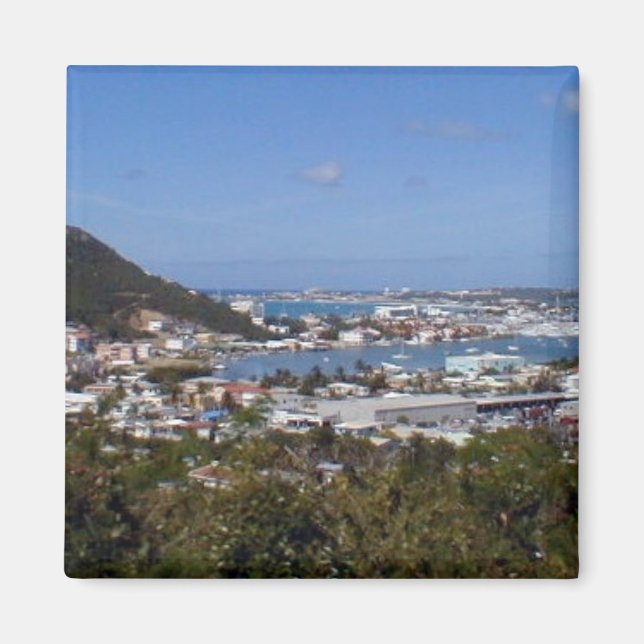 Bahía de Simpson, imán de St Maarten (Frente)