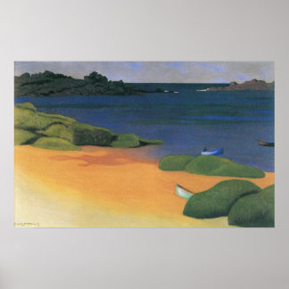 Bahía de Tregastel por Felix Vallotton, Bella Arte