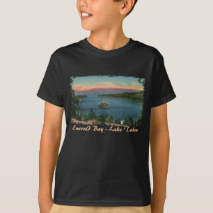 Bahía Esmeralda - Camisa infantil del Lago Tahoe